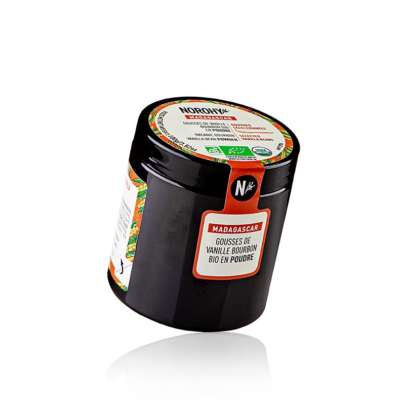 Norohy - Vanillebonenpoeder uit Madagaskar, biologisch, 100 g
