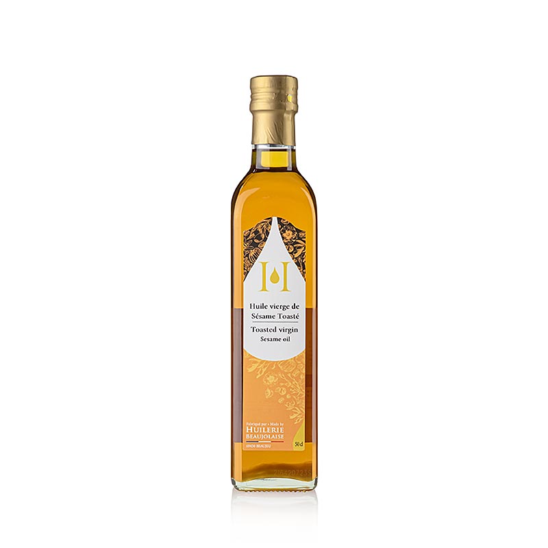 Sesamolie, extra vierge, geroosterd, Huilerie Beaujolaise, BIO, 500 ml