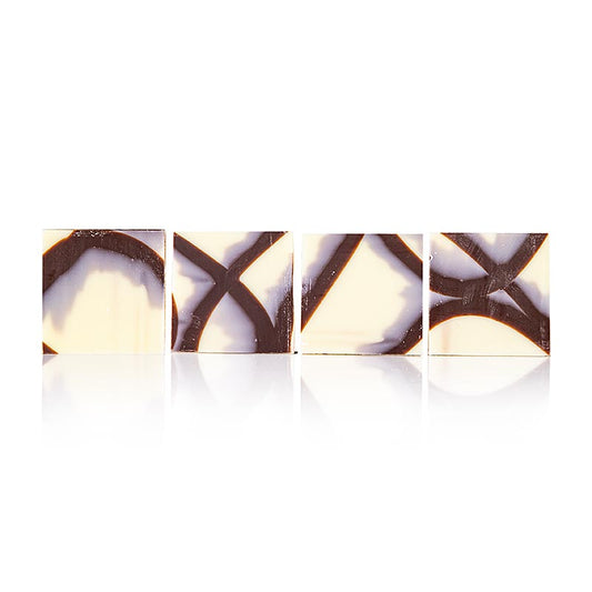 Chocoladedecoratie Diablo Square /Quadrat (70115), 1,09 kg, 465 stuks