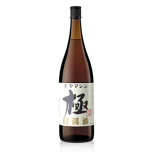 Shiro Shoyu - witte Tamari-kruidensaus (sojasaus), 100% tarwe, Japan, 1,8 l
