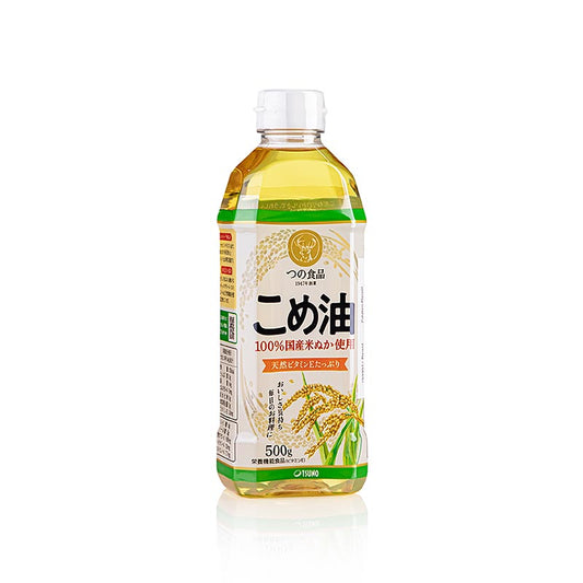 Rijstolie, Tsuno Shokuhin, Japan, 543 ml