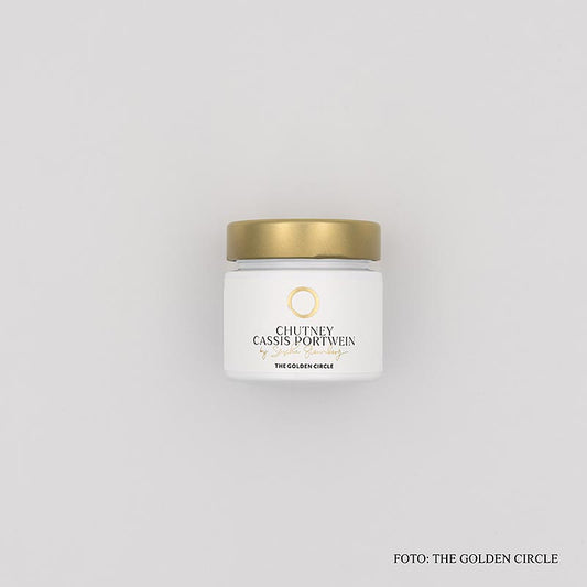THE GOLDEN CIRCLE - Cassis-portwijn-chutney, door Sascha Stemberg, 75 g