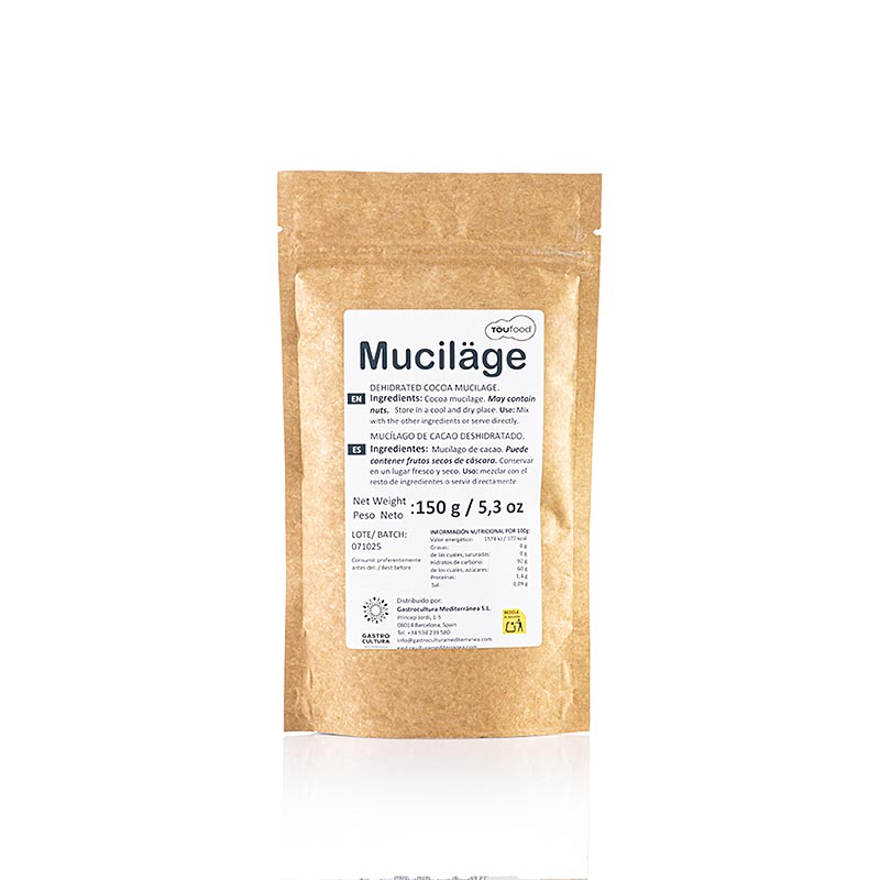 LYOFEELING MUCILAGE CACAO, gevriesdroogd cacaovruchtvlees, TÖUFOOD, 150 g