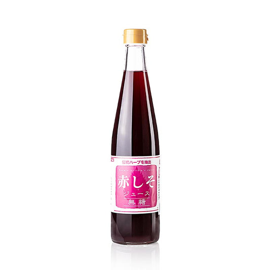 Rode shiso-drankmix, zonder suiker, 500 ml