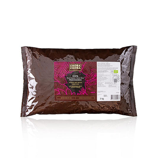 Huayabamba, 100% cacaomassa, callets, Choba Choba, BIO, 2 kg