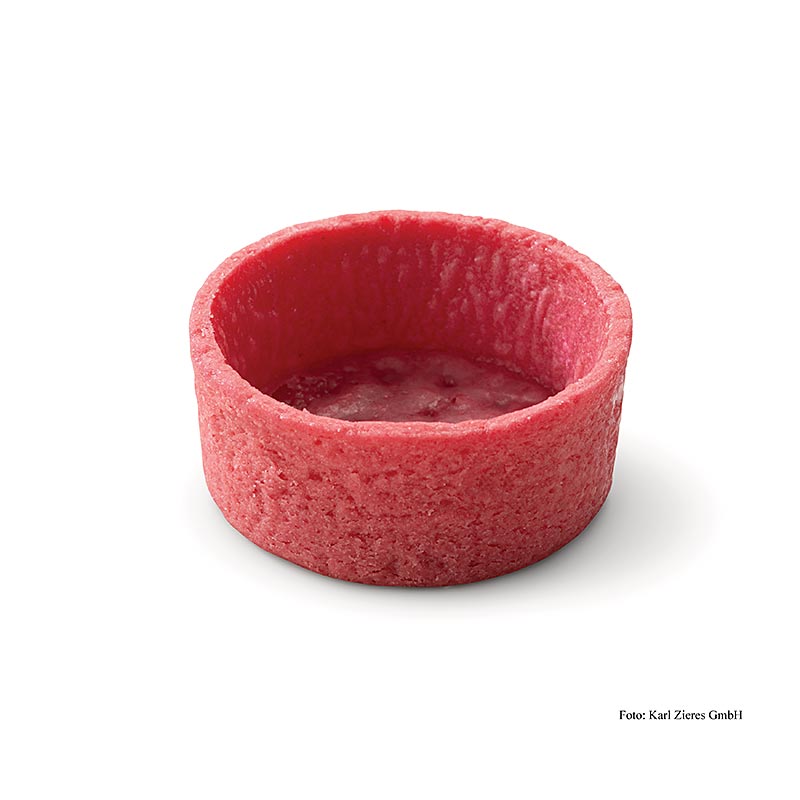 Mini universele taartjes - Filigrano, rood, rond, 3,8 cm, veganistisch, HUG (7408142), 1,44 kg, 200 st