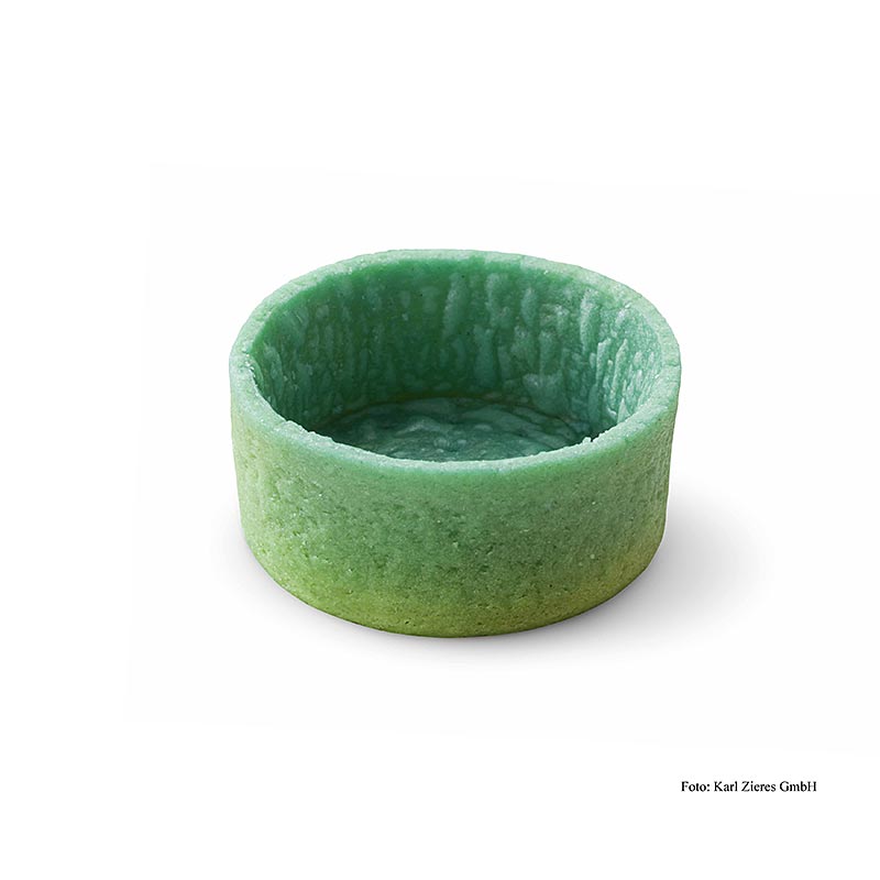 Mini universele taartjes - Filigrano, groen, rond, 3,8 cm, veganistisch, HUG (7407142), 1,44 kg, 200 st
