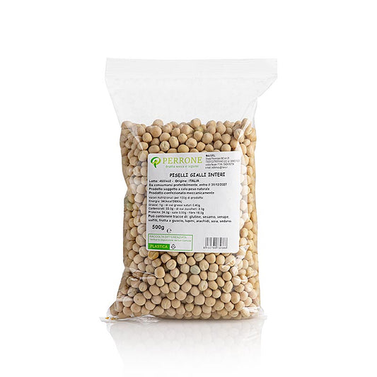 Gele erwten, heel, gedroogd, Perrone, Italië, 500 g
