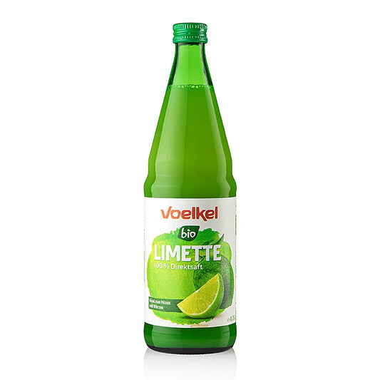 Voelkel - Limoensap, 100 % versgeperst sap, ongezoet, BIO, 750 ml