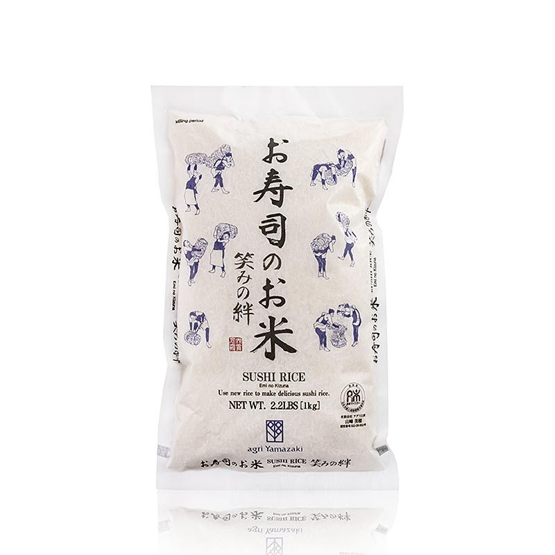 Emo no Kizuna Umami-rijst, rondkorrelige sushirijst, Agri Yamazaki, 1 kg
