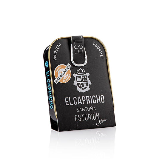 Steurfilet (Acipenser baerii) in Arbequina-olijfolie, El Capricho, 110 g