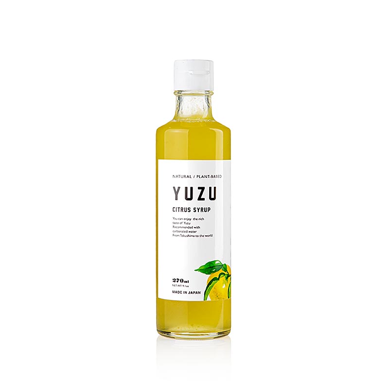 Yuzu-siroop, M&J LLC, Japan, 270 ml