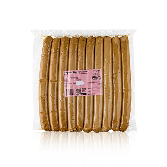 The Raging Pig Company - Currywurst (veganistisch), 1,2 kg