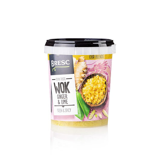 WOK - Ginger & Lime, gemberpuree met limoenblad, Bresc, 450 g