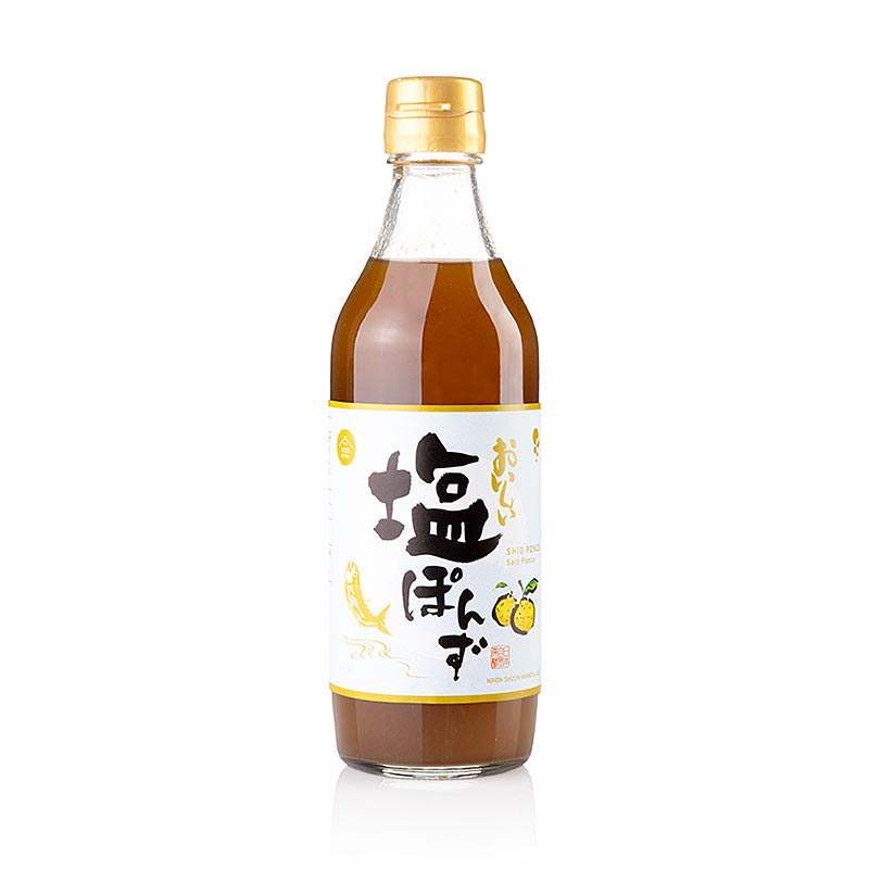 Ponzu-saus met bonito, zonder sojasaus, Nippon Shizen Hakko, 360 ml