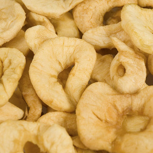 Pommes en rondelles, séchées, sulfurées, 1 kg - Delicious 1 kg de pommes en rondelles séchées et sulfurées