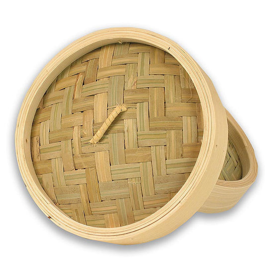 Couvercle rond en bambou pour casseroles à vapeur d'un diamètre de 15 cm à l'extérieur et de 13 cm à l'intérieur, adapté aux casseroles de 6 pouces, 1 pièce