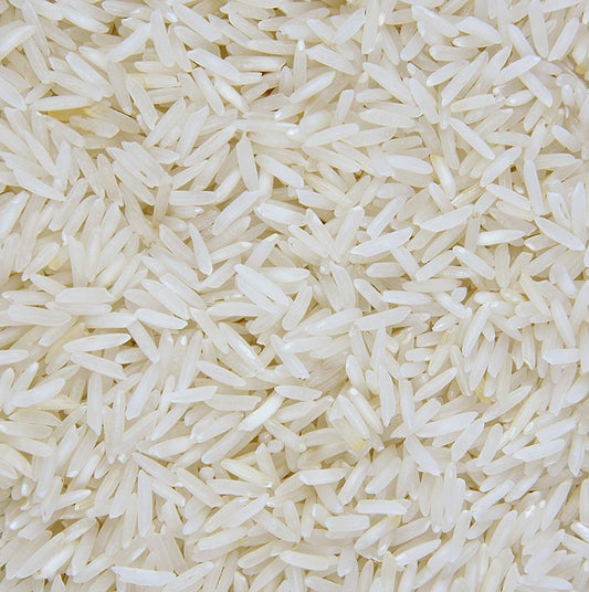 Riz basmati à long grain de la marque Tilda, emballé dans un sac pratique de 10 kg à fermeture éclair.