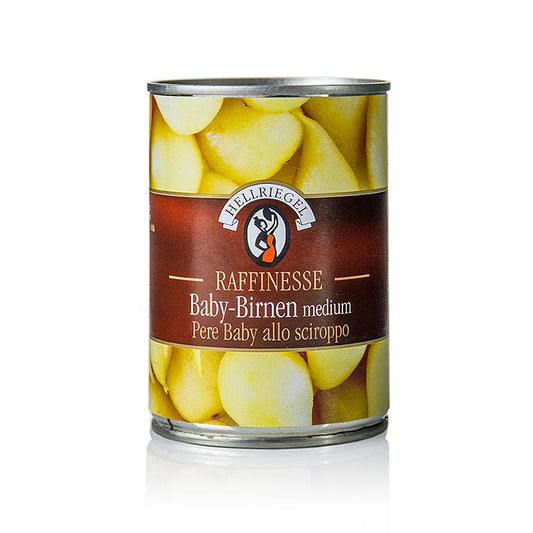 Petites poires douces et tendres, légèrement sucrées, 400 g, parfaites pour le goûter ou la pâtisserie