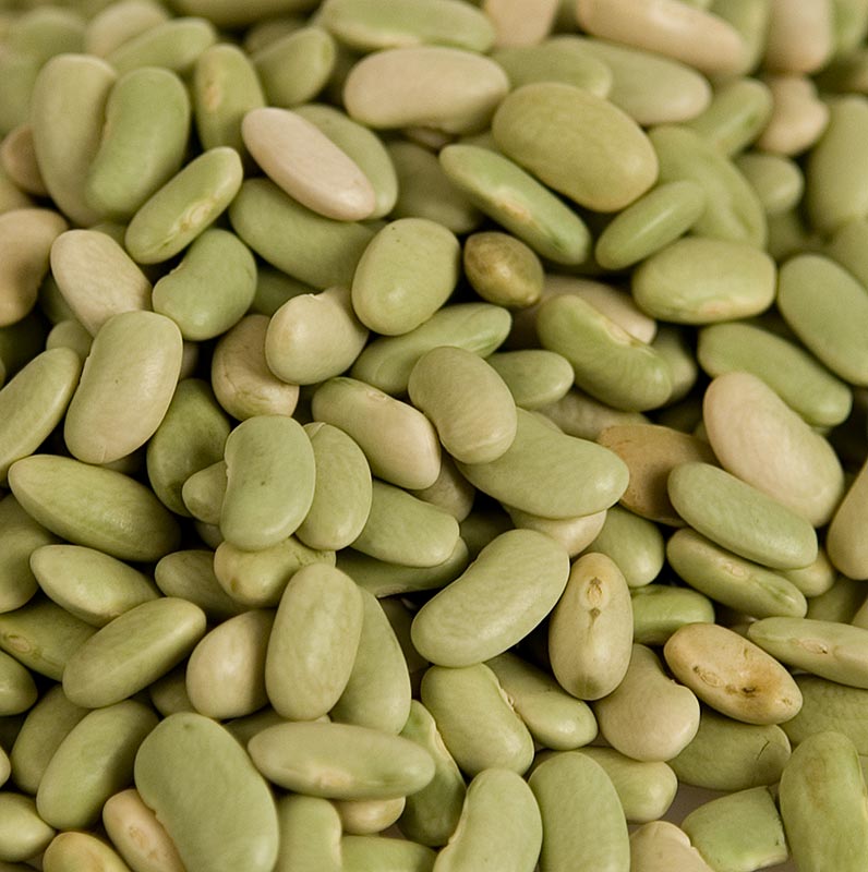 Haricots flageolets verts séchés en paquet de 1 kg, idéal pour divers plats