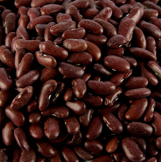 Haricots rouges séchés en paquet de 500 g, parfaits pour de délicieux plats de haricots et des ragoûts.