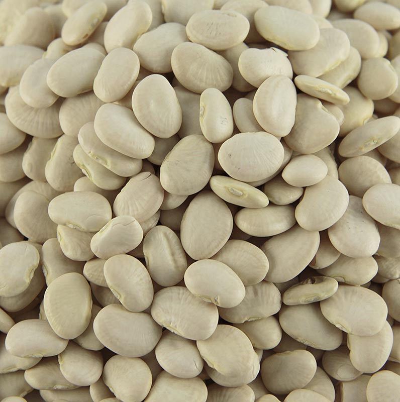 1 kg de haricots de Lima séchés de couleur claire, également appelés haricots ou haricots de Lima, emballés
