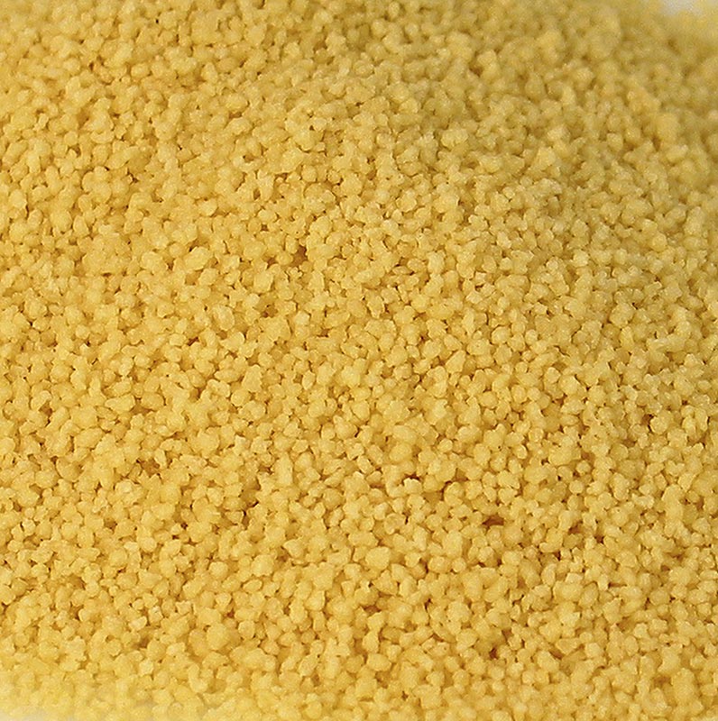 Couscous, grossier, 1 kg emballé dans un emballage transparent