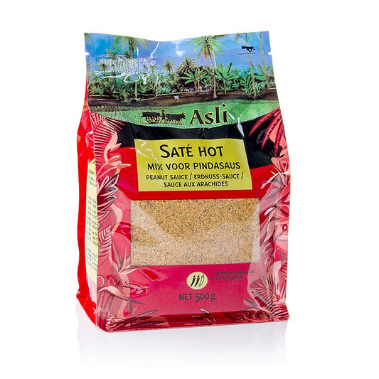 Saté/ Satay - préparation d'épices, piquante, 500 g Un délicieux mélange d'épices pour préparer des satay épicés