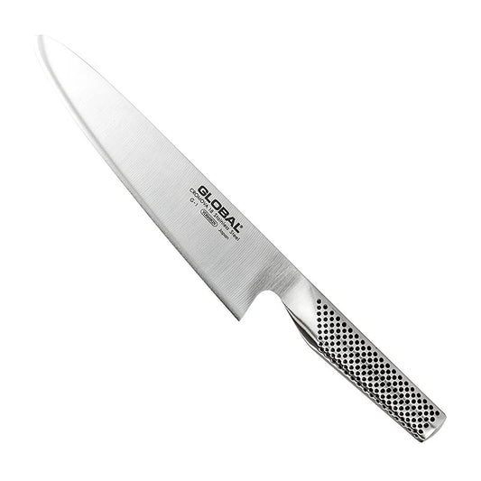 Global G-1 couteau à viande, 21cm, 1 pc - couteau de chef japonais de haute qualité pour couper la viande et les légumes