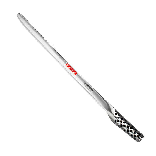Global G-10 couteau à saumon, flexible, 31cm, 1 st - Un couteau à saumon tranchant et flexible d'une longueur de 31 cm