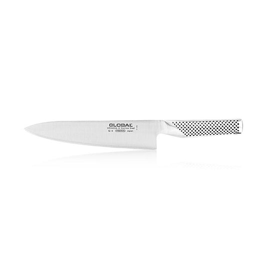 Global G-2 Couteau à viande de 20 cm pour couper les croûtes et les crustacés, 1 pièce