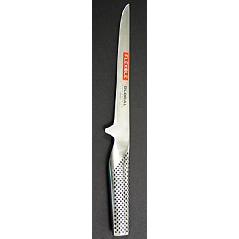 Global G-21 couteau à désosser, flexible, 16cm, 1 pièce - couteau japonais de haute qualité en acier inoxydable pour désosser la viande avec précision et sans effort