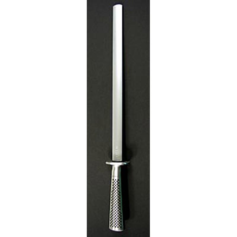 Global G-39 Tige d'aiguisage en diamant de 30 cm pour aiguiser les couteaux et autres couteaux de cuisine