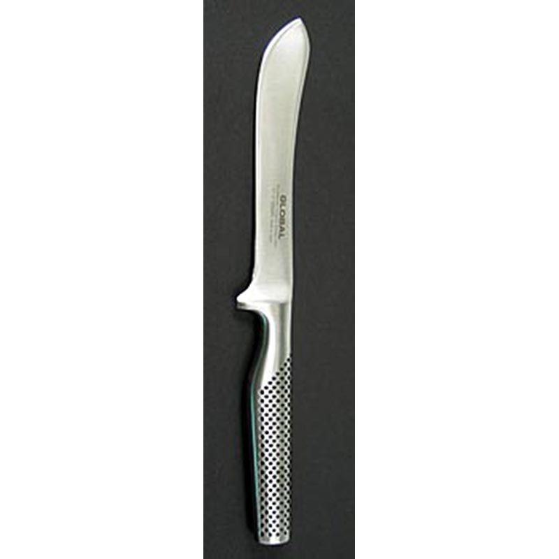Global GF-27 Couteau à viande, forgé, 16cm, 1 st - Un couteau à viande forgé de 16cm de long, tranchant et durable, de Global.