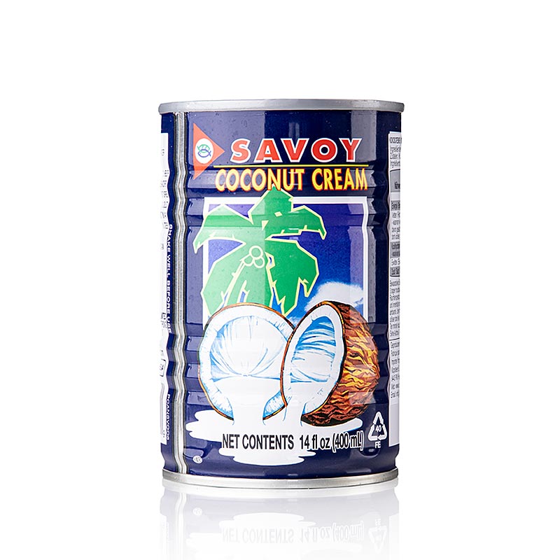 Crème de coco, Savoie, 400 ml - lait de coco biologique et végétalien de Savoie