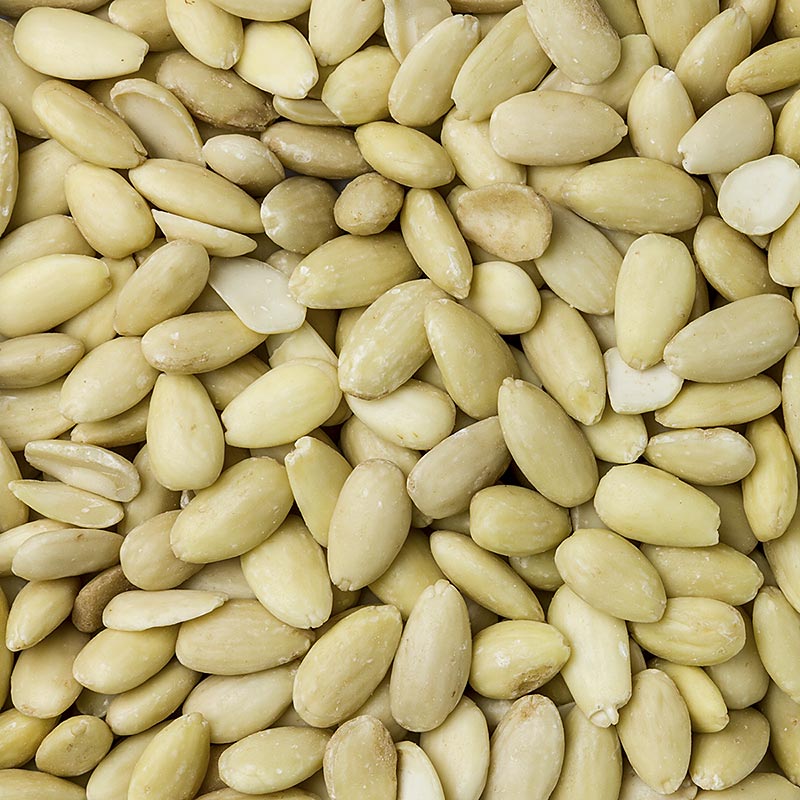 Amandes, entières, blanches, 25 kg - grand paquet d'amandes blanches entières, parfaites pour la pâtisserie et la cuisine
