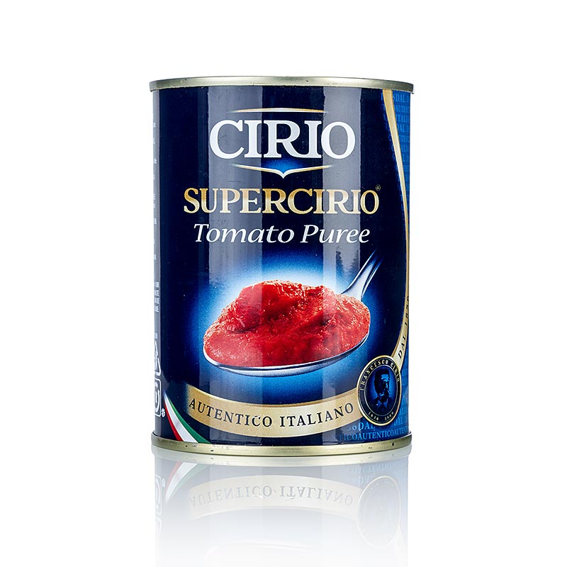 Purée de tomates, simple concentré, 400 g - une délicieuse purée de tomates concentrée de haute qualité dans un emballage pratique de 400 g