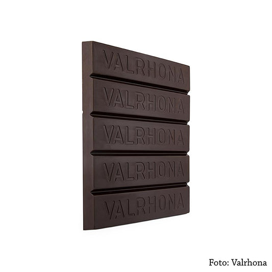 Valrhona cocoa mass extra, bloc, 100% cacao, 3 kg - masse de cacao brut de haute qualité en grands blocs de 3 kg