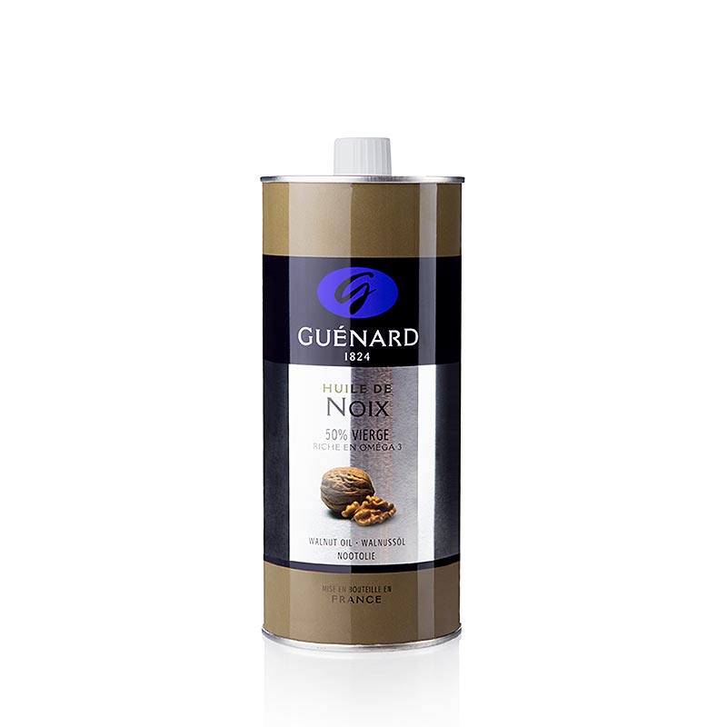 Huile de noix Guénard 1 litre, une huile de qualité et naturelle pour les applications culinaires