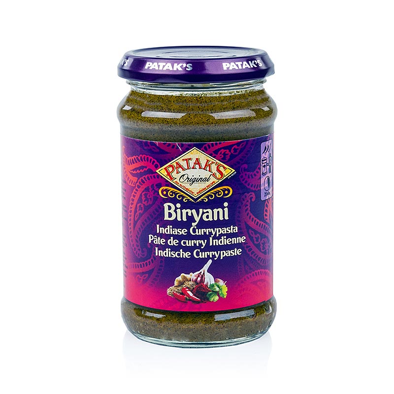 Biryani Pasta Mild, Patak's, 283 g - Un délicieux mélange de saveurs indiennes et italiennes, parfait pour un repas savoureux