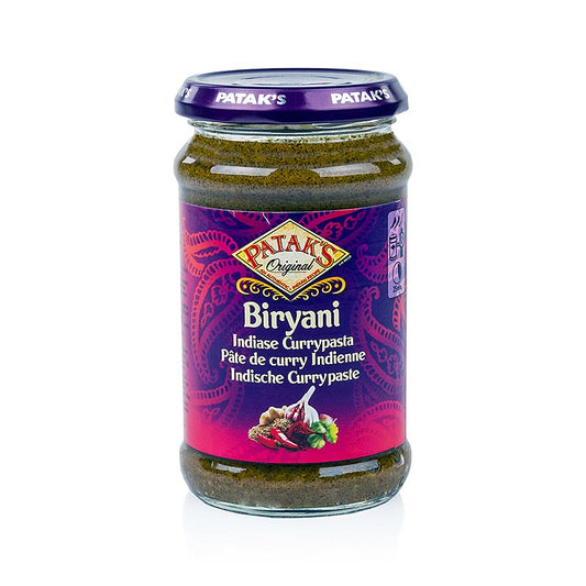 Biryani Pasta Mild, Patak's, 283 g - Un délicieux mélange de saveurs indiennes et italiennes, parfait pour un repas savoureux