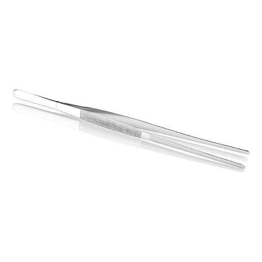 Pince à épiler de qualité professionnelle, en acier inoxydable, d'une longueur de 30,5 cm, 1 pièce