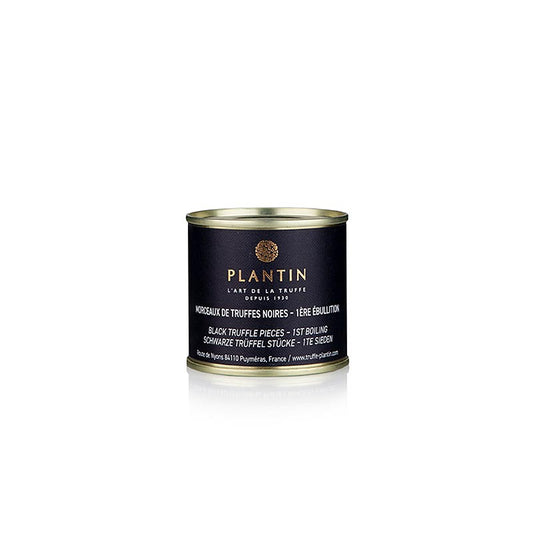 Truffe d'hiver (Tuber Melanosporum) Morceaux de truffe, Plantin, 60 g - truffe noire en morceaux, conditionnée en 60 grammes, de la marque Plantin