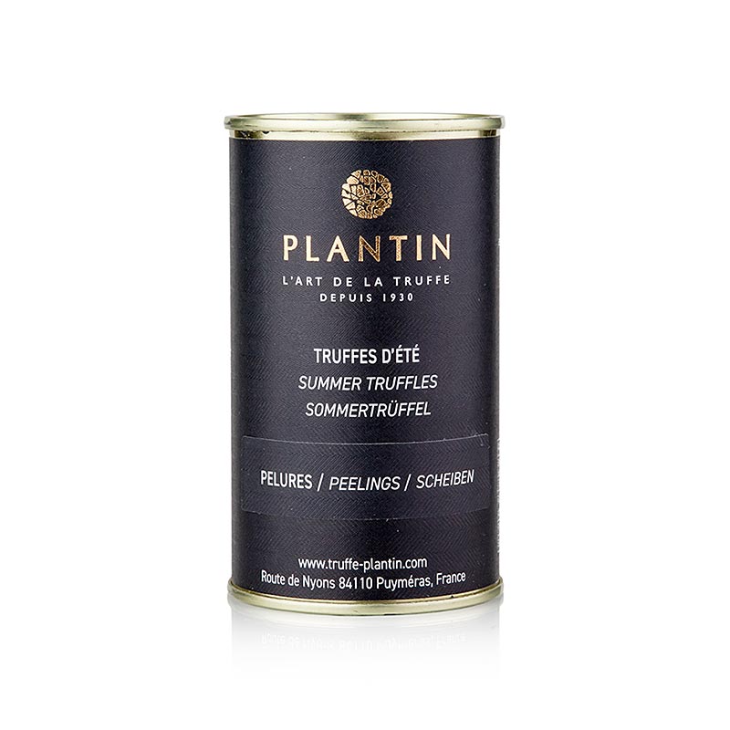 Plantin Pelures de truffes d'été, coquilles/tranches de truffes, au jus de truffe, 105g Image du produit