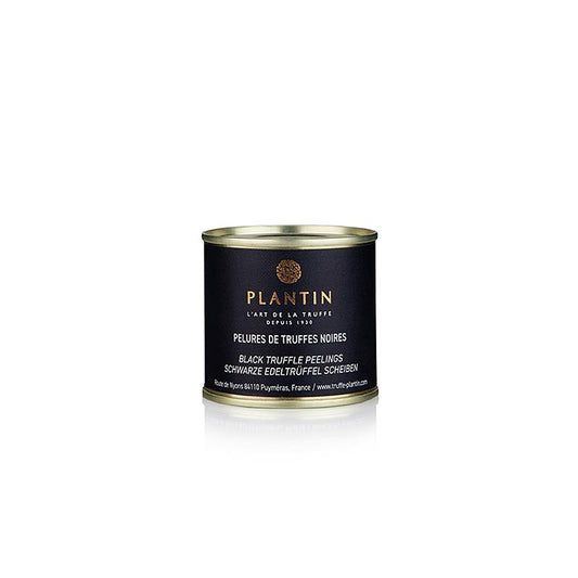 Truffe d'hiver (Tuber Melanosporum) en Pelures, écailles et lamelles de truffe, Plantin, 60 g - des produits de qualité supérieure à base de truffe