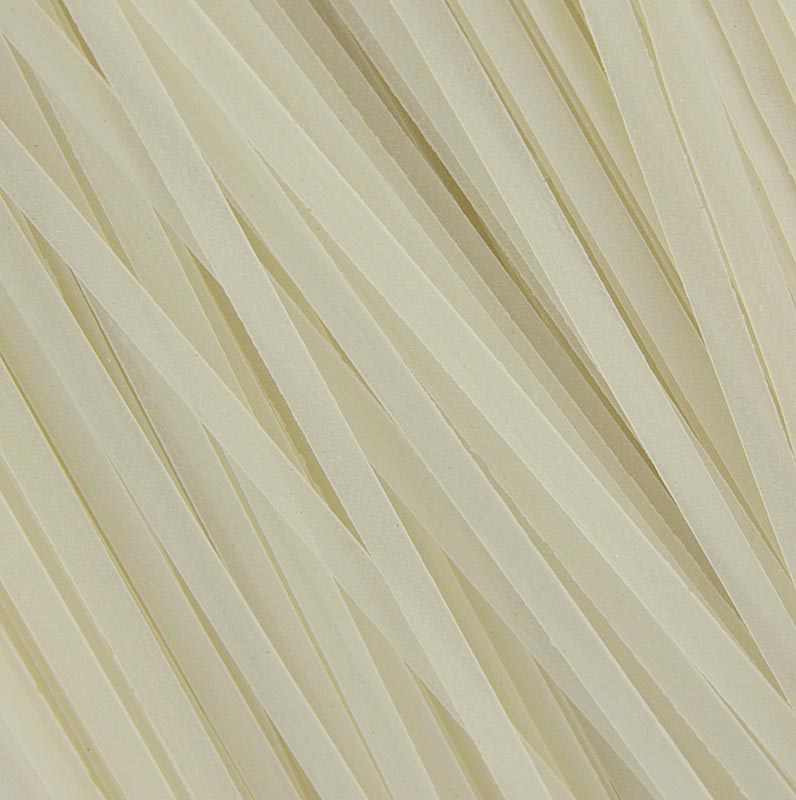 Tagliatelles de riz de 5 mm de large, paquet de 400 g, sans gluten et fabriquées à partir d'ingrédients de haute qualité