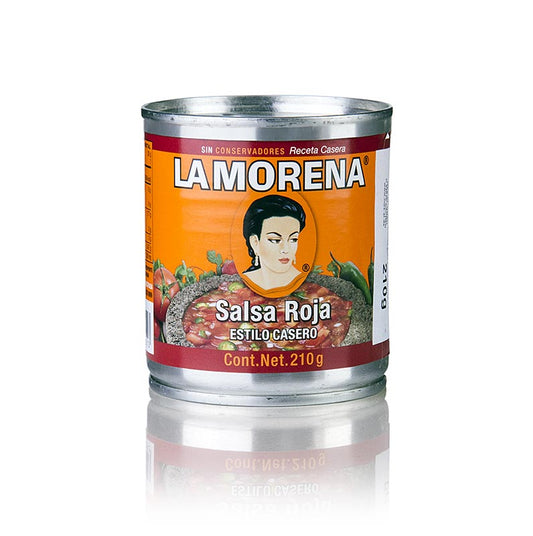 Salsa Roja, une délicieuse sauce rouge, parfaite pour accompagner les tortillas, 210 grammes