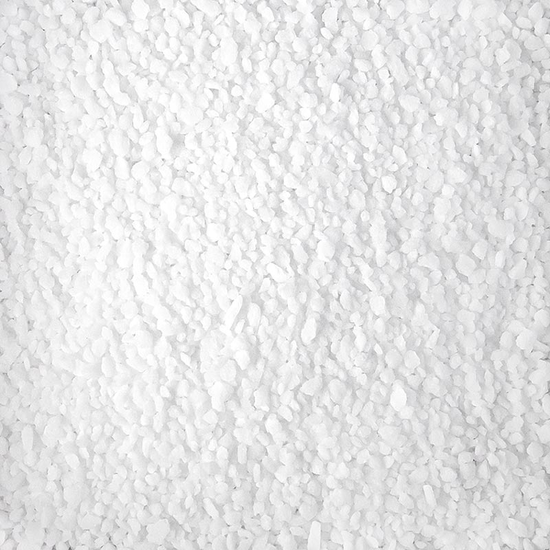 Gros sel pour bretzels, 1 kg - Image d'un paquet de sel de mer à gros grains, parfait pour casser des bretzels frais, 1 kilogramme