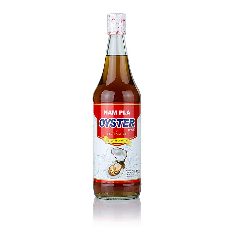 Bouteille de 700 ml de sauce de poisson de couleur claire de la marque Oyster, parfaite pour divers plats