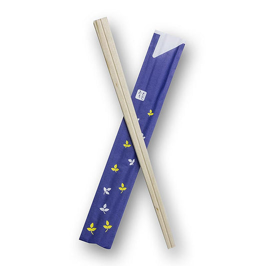 Baguettes à sushi japonaises jetables en bois, durables et respectueuses de l'environnement, 20 cm de long, paquet de 40 pièces
